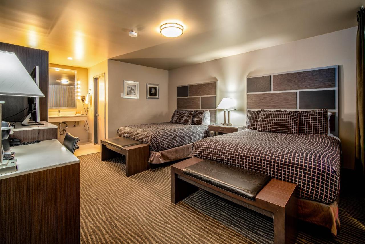 Queen Room with Two Queen Beds at Crescent Bay Inn