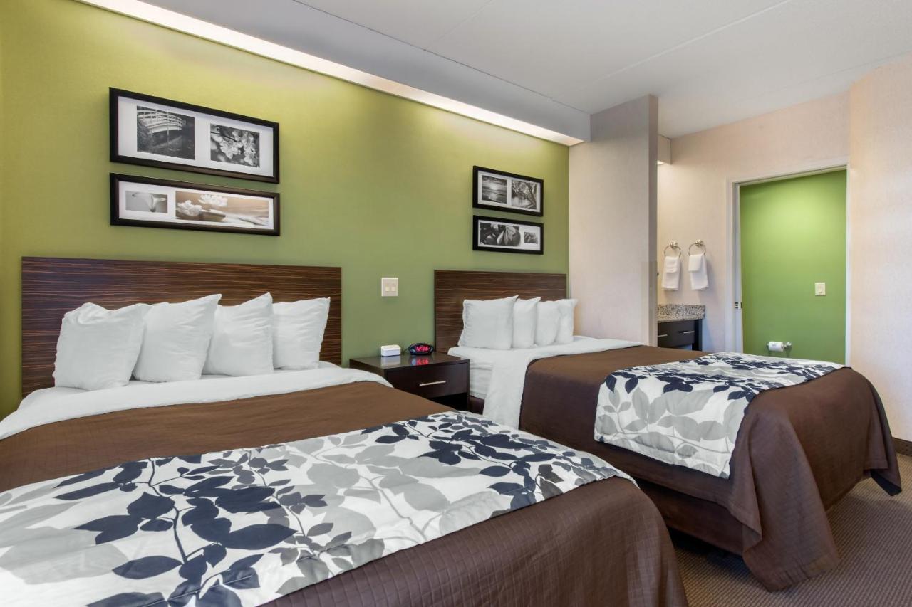 Double Room with Two Double Beds - Non-Smoking at Sleep Inn Carlisle South