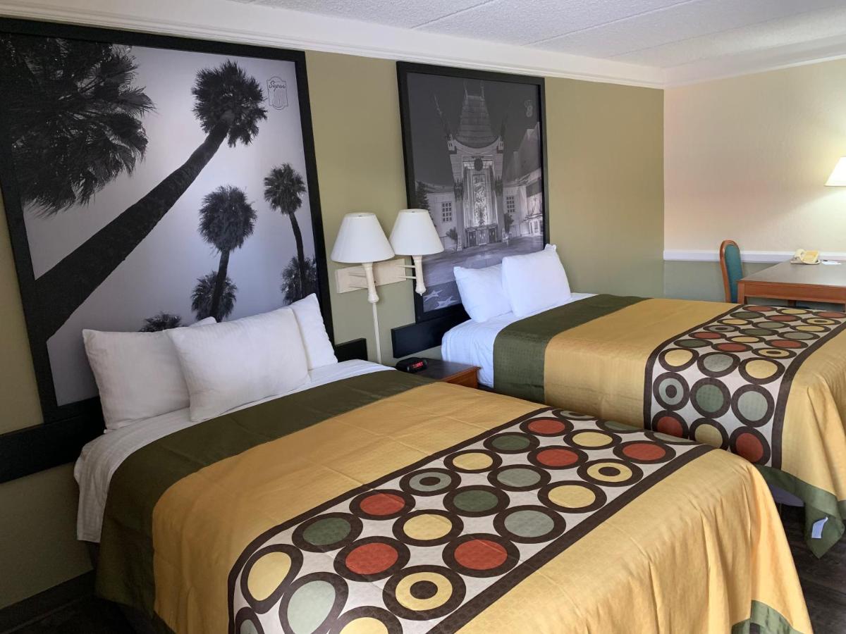 Premium Room with Two Double Beds - Non-Smoking at Super 8 by Wyndham San Bernardino