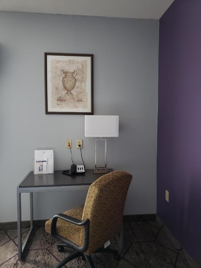King Room - Exterior Corridor at SureStay Plus Hotel by Best Western Warner Robins AFB
