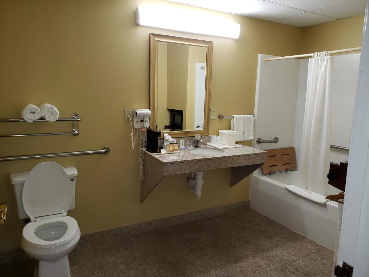 King Room with Walk-In Shower - Mobility Access at SureStay Plus Hotel by Best Western Warner Robins AFB