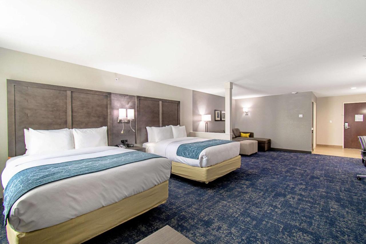 Superior Queen Suite with Two Queen Beds - Non-Smoking at Comfort Suites Humble Houston IAH