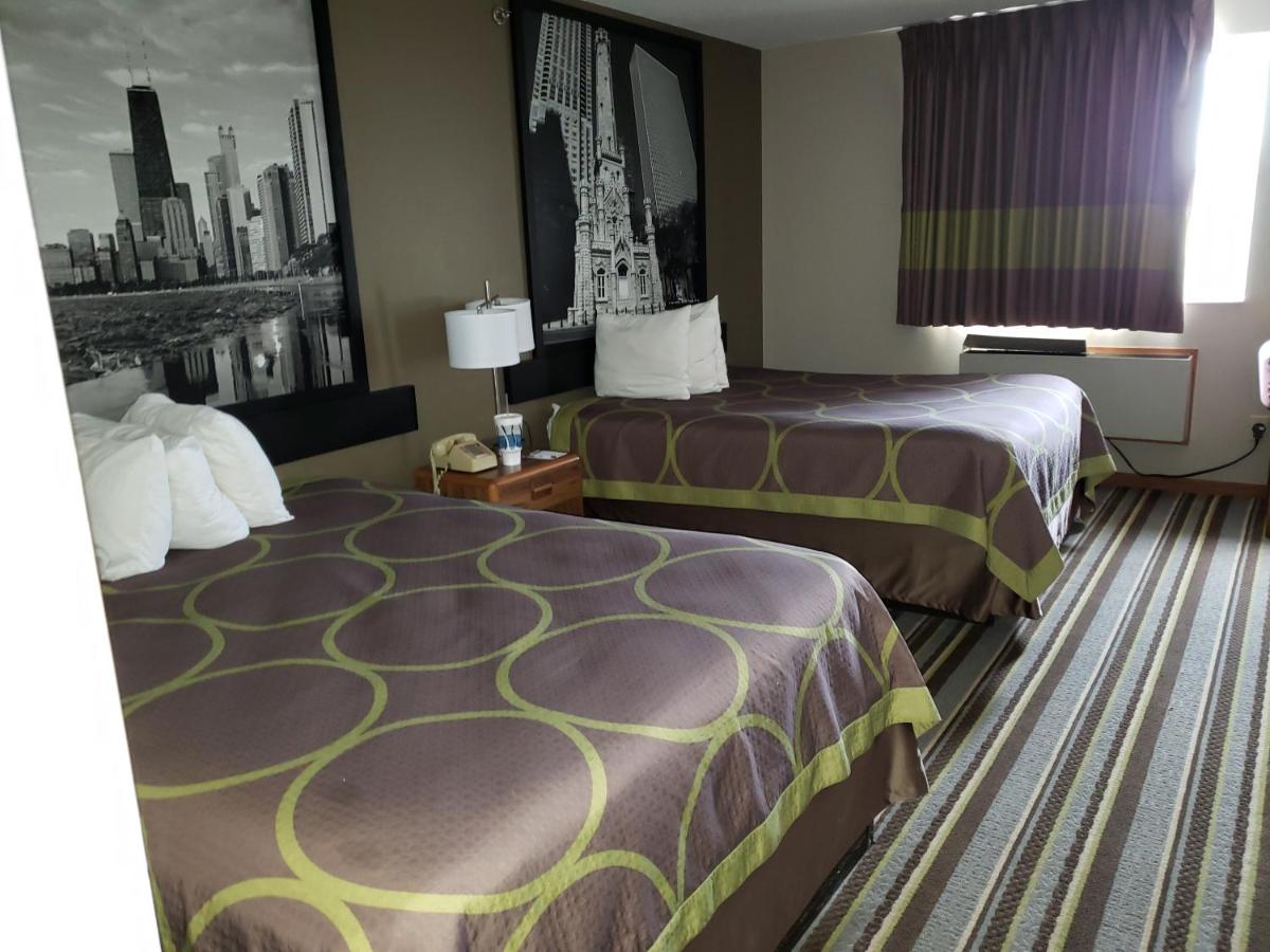 Deluxe Queen Room with Two Queen Beds - Non-Smoking at Super 8 by Wyndham Watseka