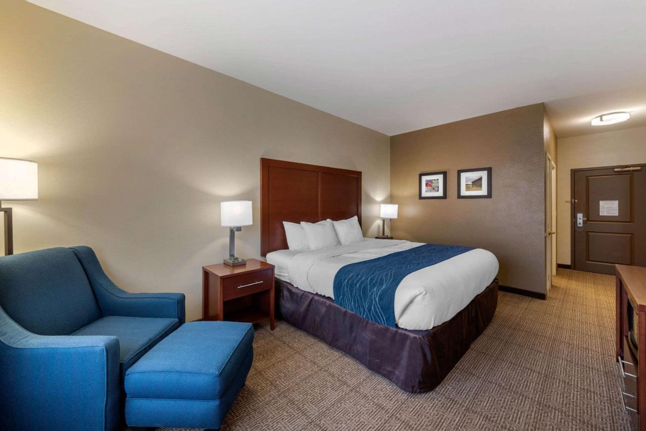 King Room at Comfort Inn & Suites Northern Kentucky