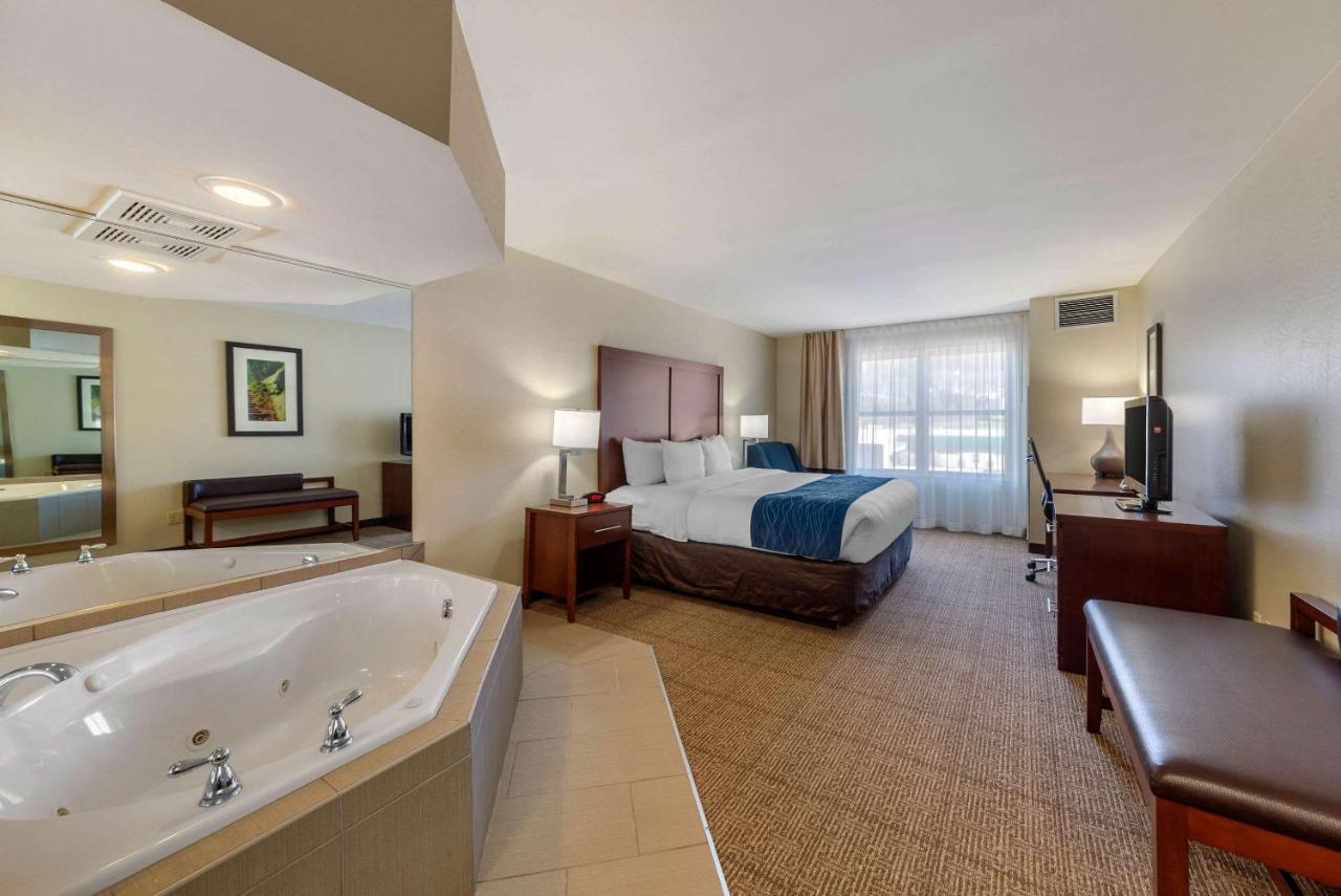King Suite with Whirlpool - Non-Smoking at Comfort Inn & Suites Northern Kentucky