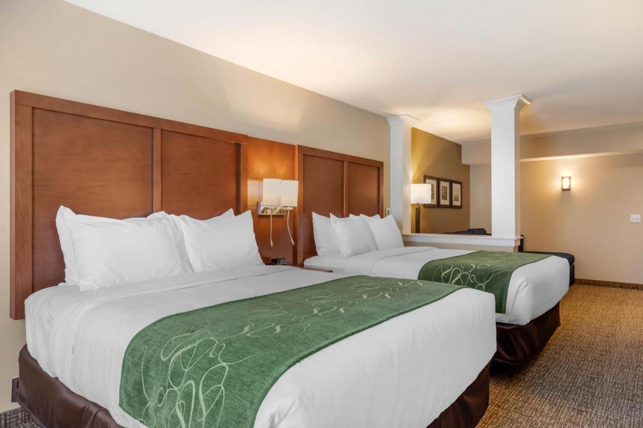 Suite with Two Queen Beds - Accessible/Non-Smoking at Comfort Inn & Suites Schenectady - Scotia