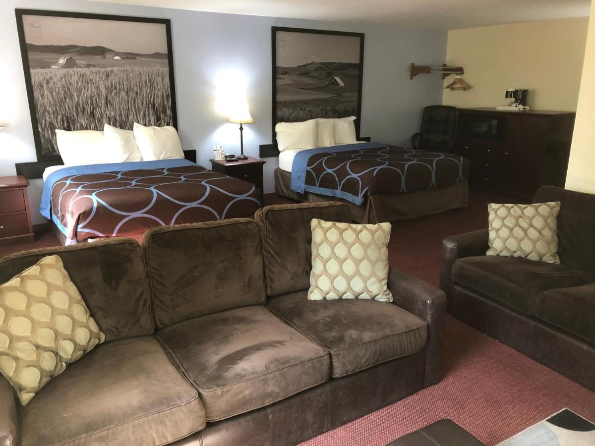 Queen Suite with Two Queen Beds - Non-Smoking at Super 8 by Wyndham Lewiston