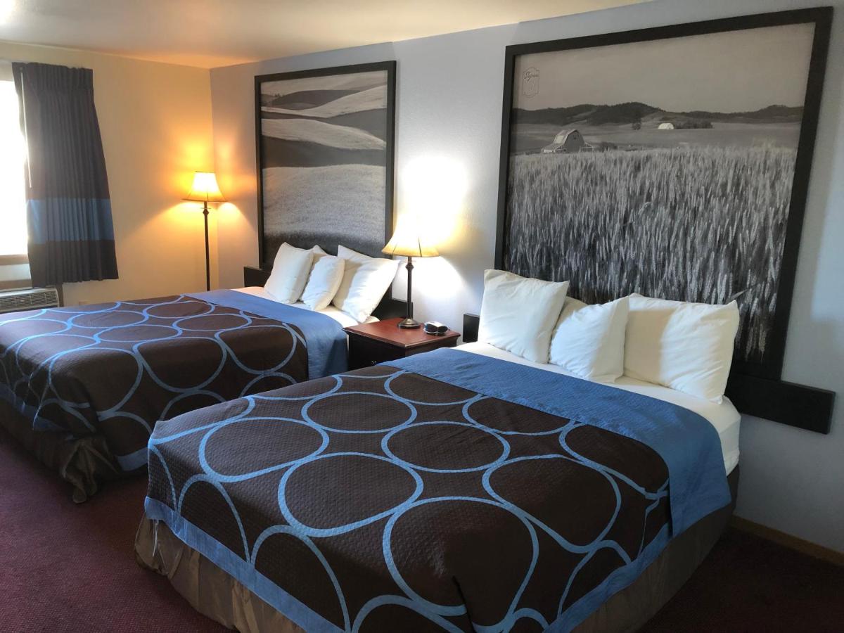Queen Room with Two Queen Beds - Non-Smoking at Super 8 by Wyndham Lewiston