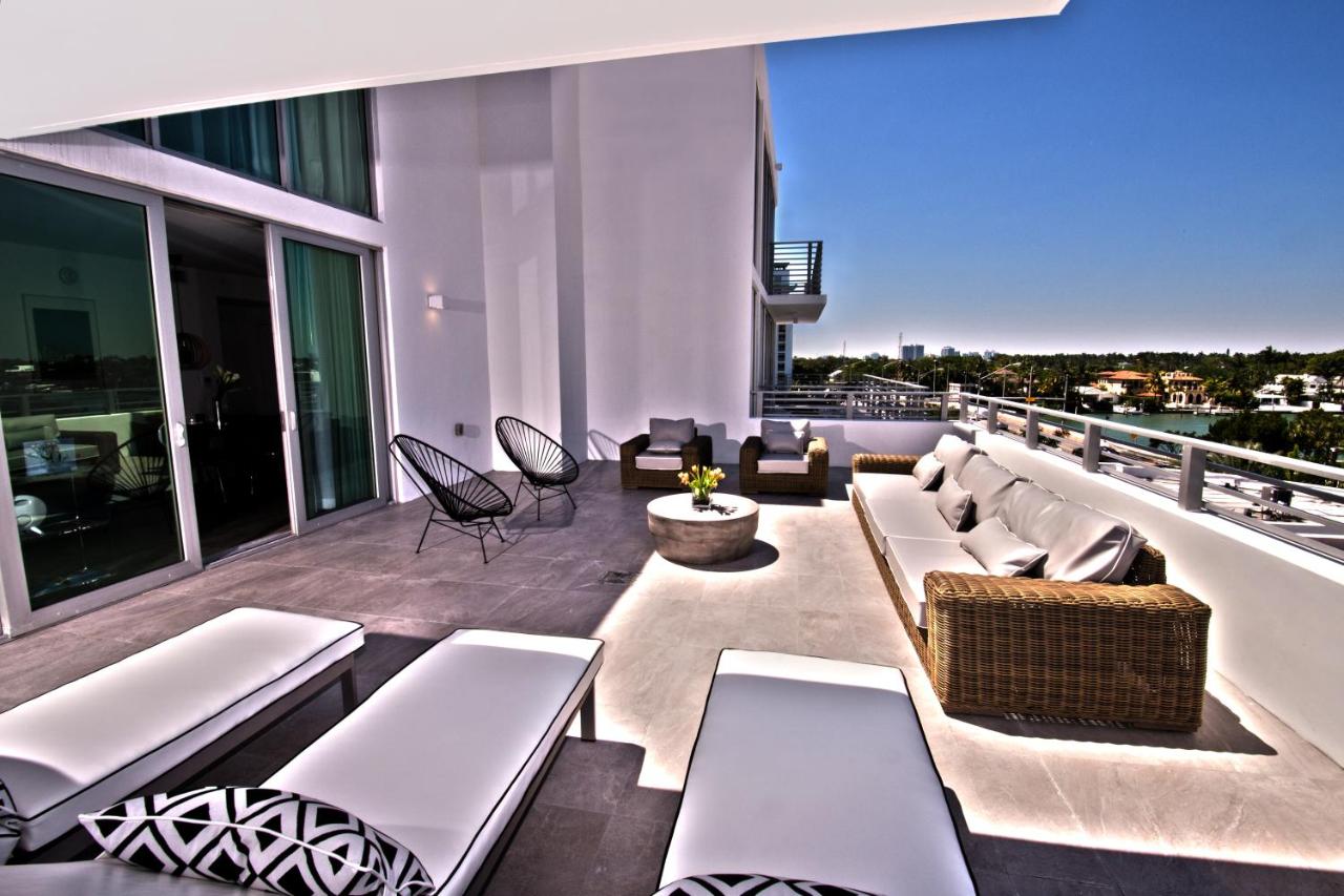 Terrace One Bedroom Corner Suite with Extra Large Balcony at 6080 Design Hotel by Eskape Collection