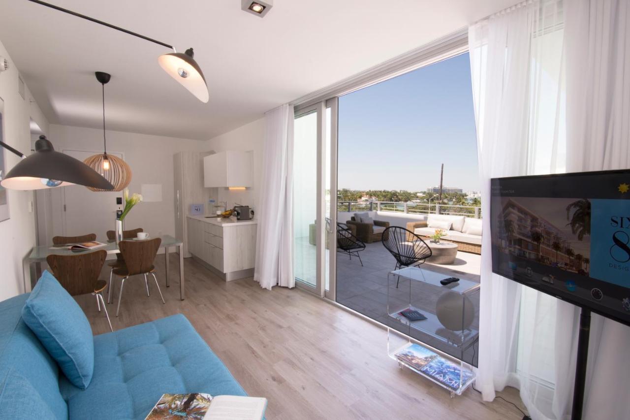 Terrace One Bedroom Corner Suite with Extra Large Balcony at 6080 Design Hotel by Eskape Collection