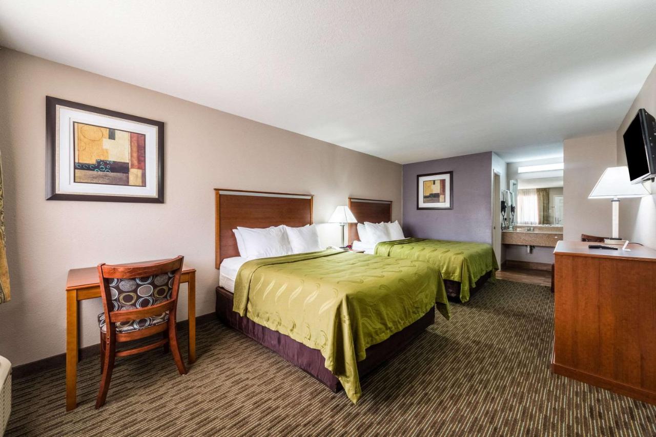 Queen Room with Two Queen Beds - Non-Smoking/Ground Floor at Quality Inn University near Downtown