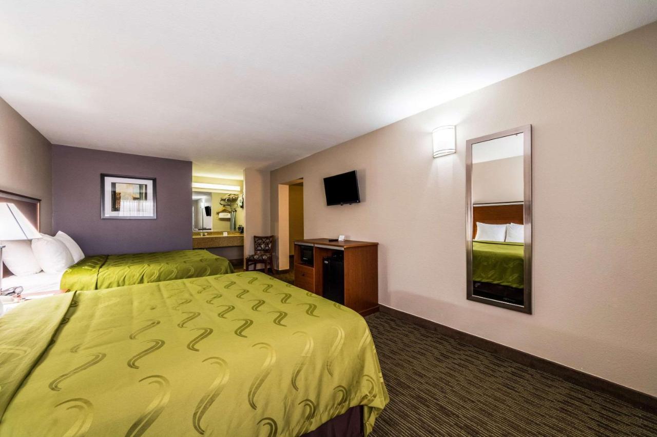 Queen Room with Two Queen Beds - Non-Smoking/Ground Floor at Quality Inn University near Downtown