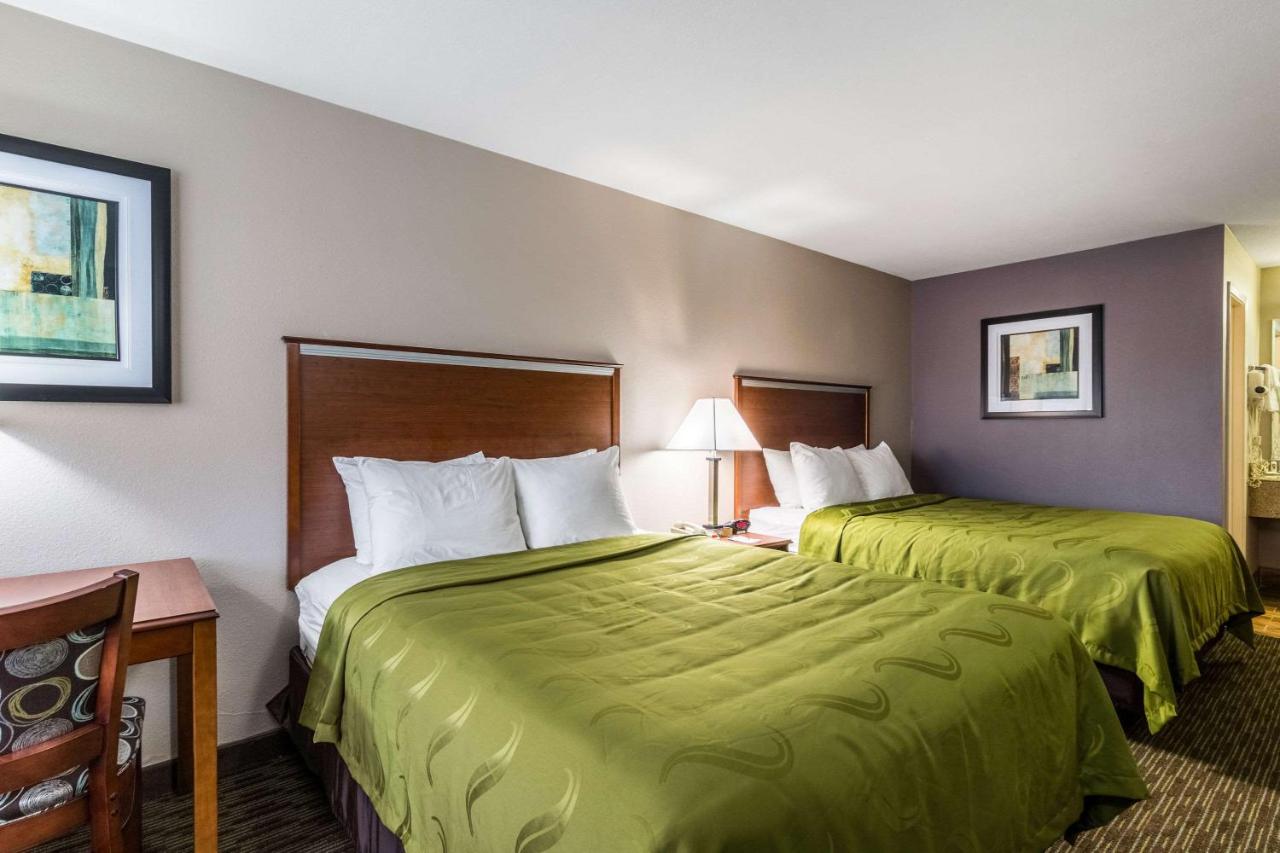 Queen Room with Two Queen Beds - Non-Smoking/Ground Floor at Quality Inn University near Downtown
