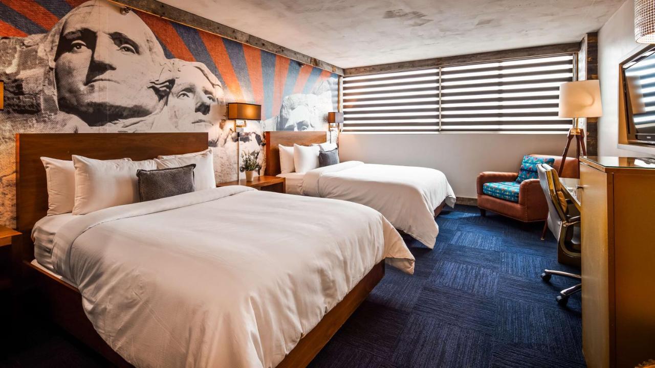 Queen Room with Two Queen Beds at The Rushmore Hotel & Suites, BW Premier Collection