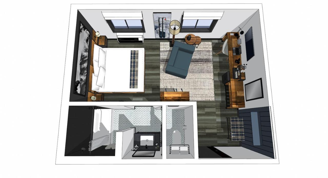 Deluxe King Room at Gravity Haus Breckenridge