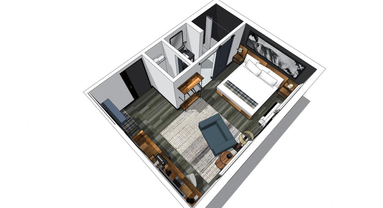 Deluxe King Room at Gravity Haus Breckenridge