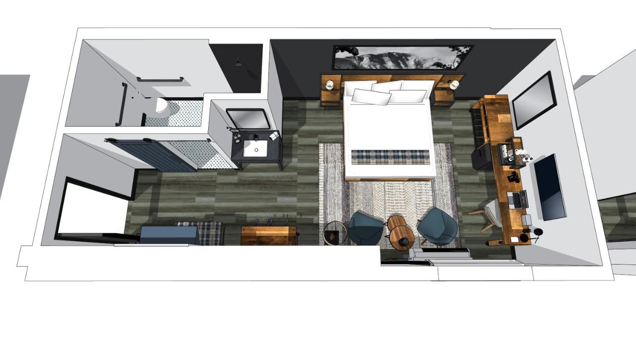 King Room - Disability Access at Gravity Haus Breckenridge