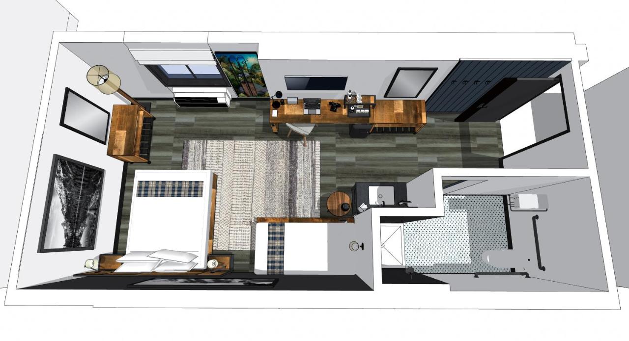 Queen Room with Two Queen Beds - Disability Access at Gravity Haus Breckenridge