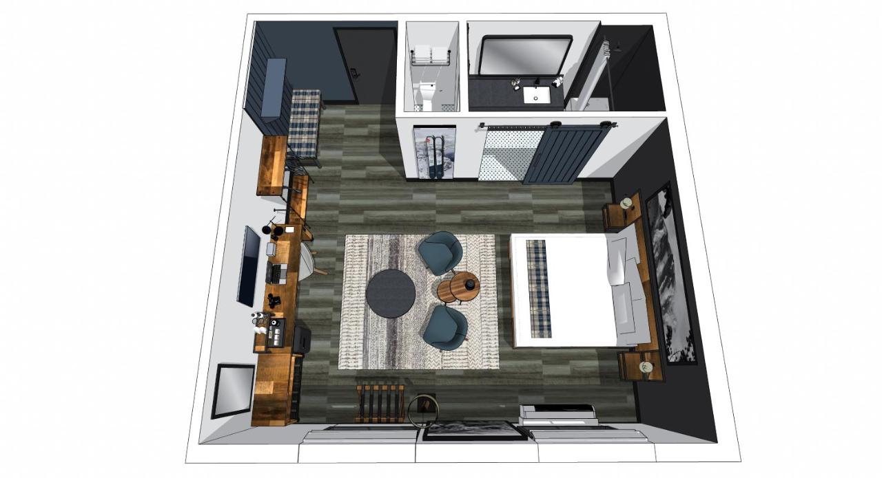 Deluxe Quadruple Room at Gravity Haus Breckenridge