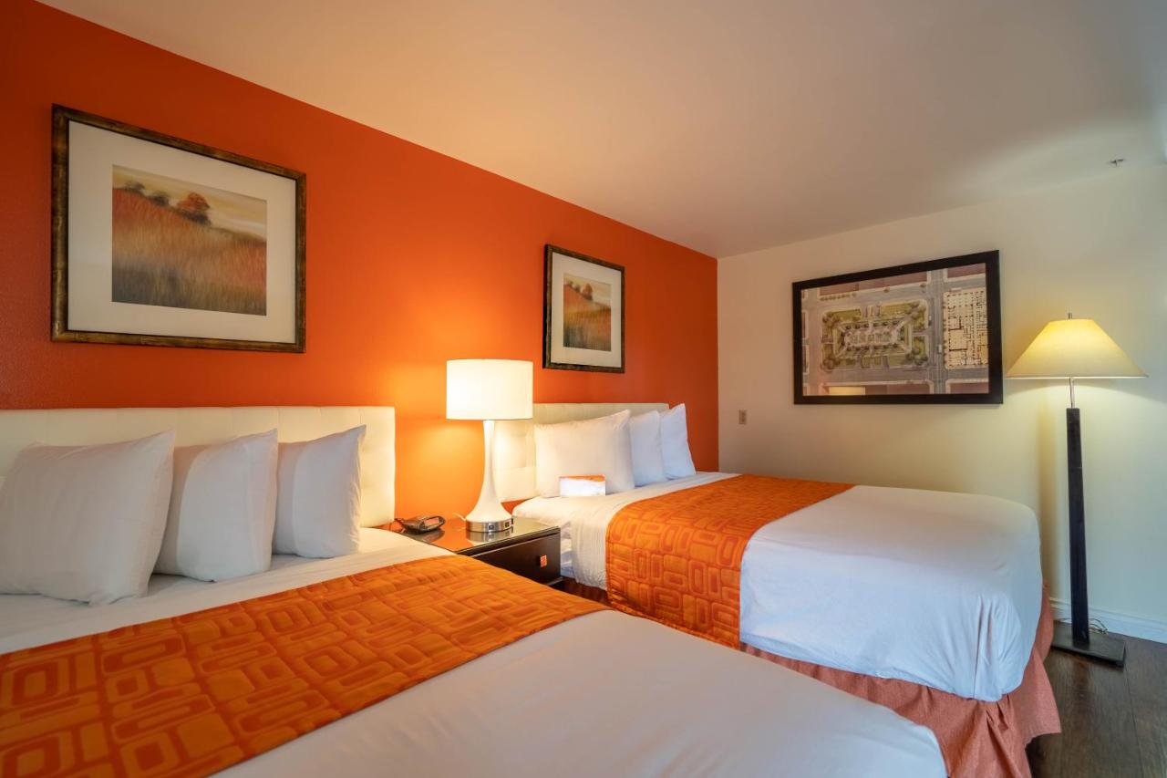 Queen Room with Two Queen Beds - Non-Smoking at Howard Johnson by Wyndham Buena Park