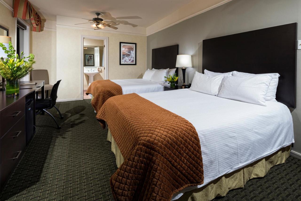 Deluxe Queen Room with Two Queen Beds at The Willows Hotel