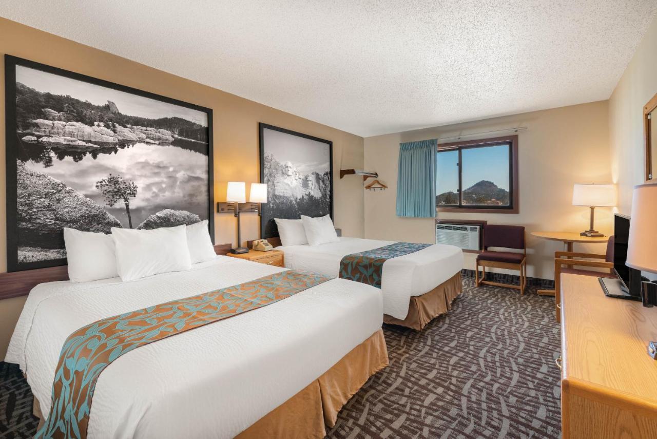 Queen Room with Two Queen Beds - Non-Smoking at Super 8 by Wyndham Hill City/Mt Rushmore/ Area
