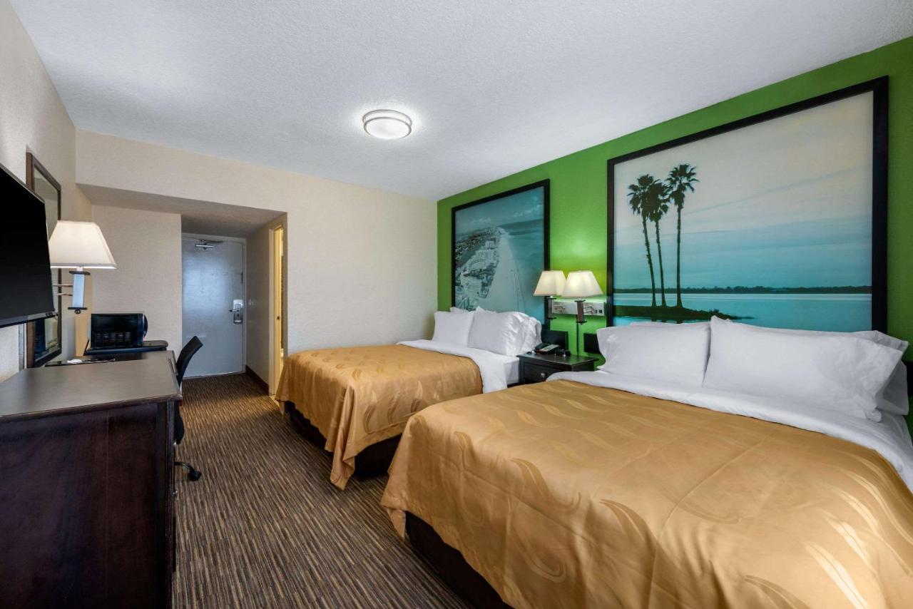Double Room with Two Double Beds and Ocean View - Non-Smoking at Quality Inn Daytona Beach Oceanfront