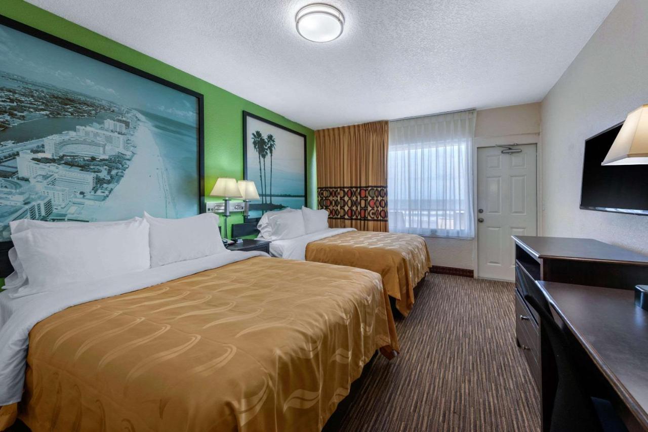 Double Room with Two Double Beds and Ocean View - Non-Smoking at Quality Inn Daytona Beach Oceanfront