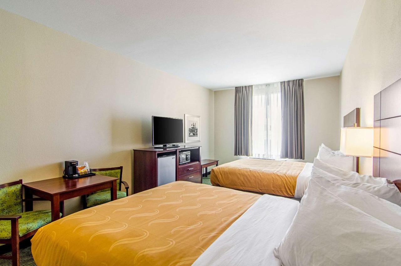 Queen Room with Two Queen Beds - Non-Smoking at Quality Inn & Suites Near Tanger Outlet Mall