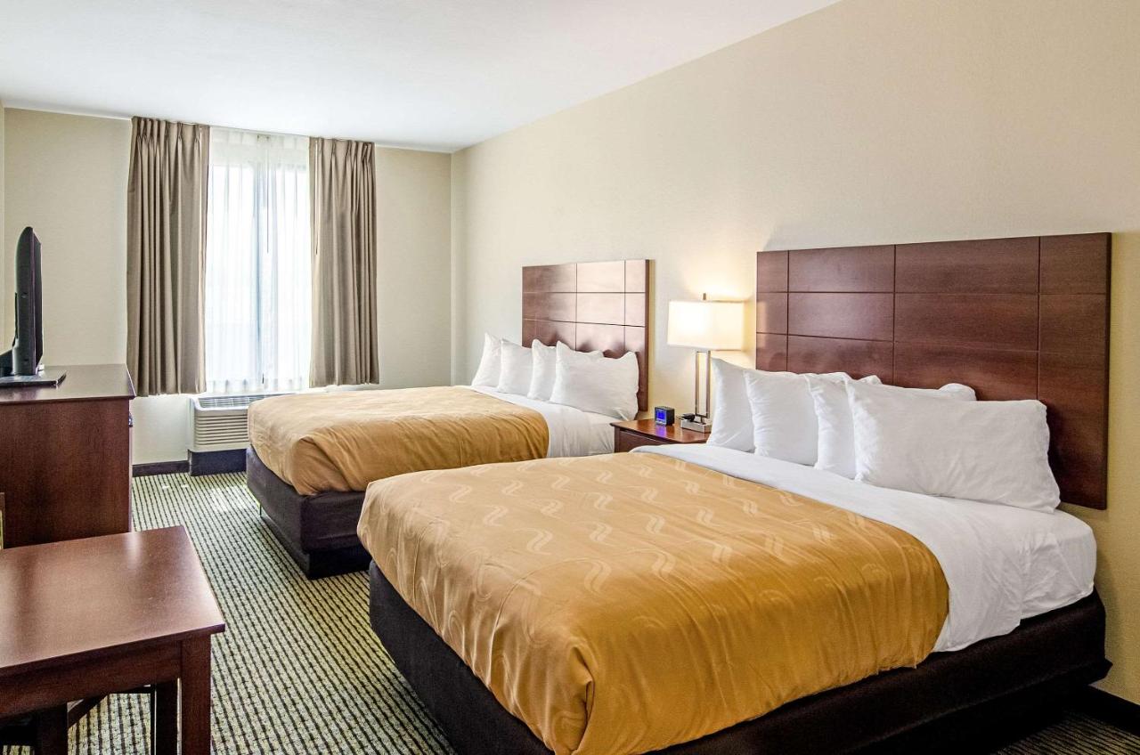 Queen Room with Two Queen Beds - Non-Smoking at Quality Inn & Suites Near Tanger Outlet Mall