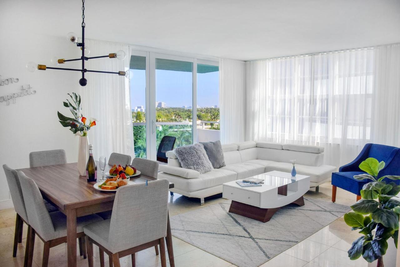 Premier Bayview Suite 3 Bedroom 2 Bath Granite Kitchen at Seacoast Suites on Miami Beach