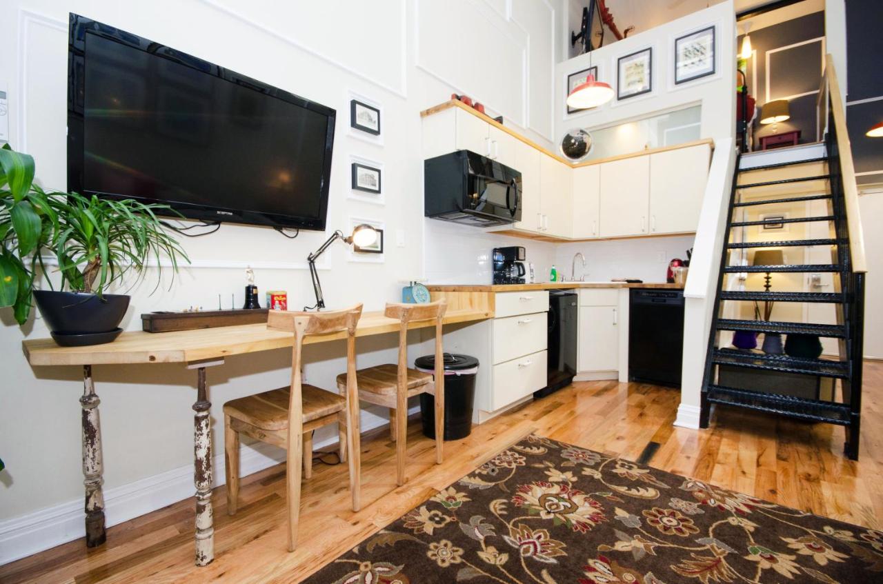 Duplex Loft Suite with Patio at The Box House Hotel