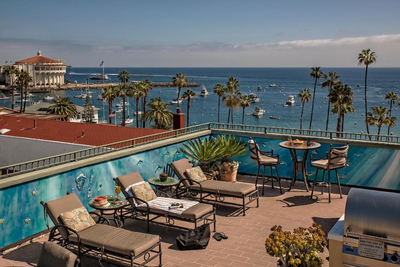 | The Avalon Hotel in Catalina Island