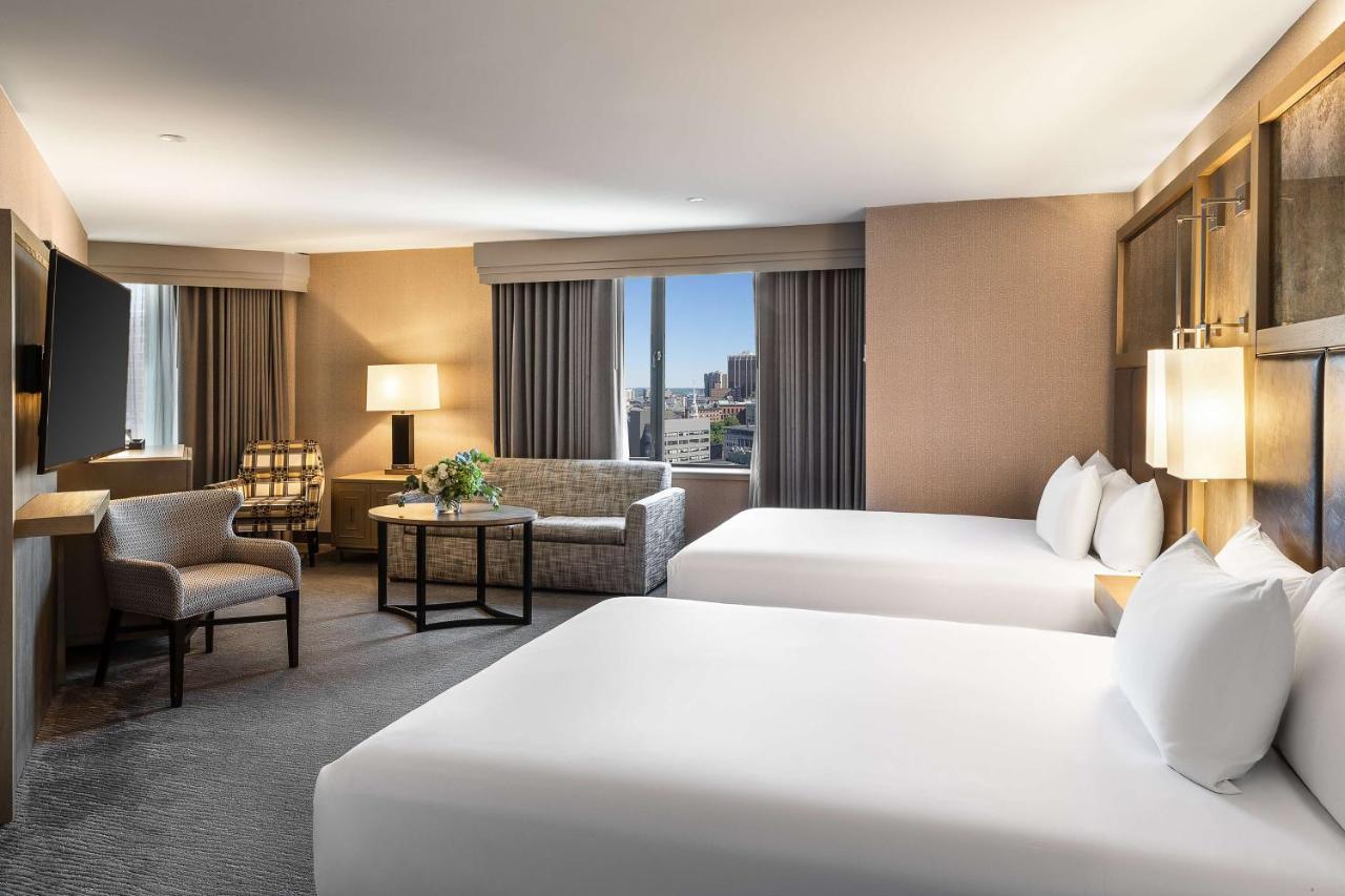 Corner Queen Room with Two Queen Beds at Hyatt Regency Boston