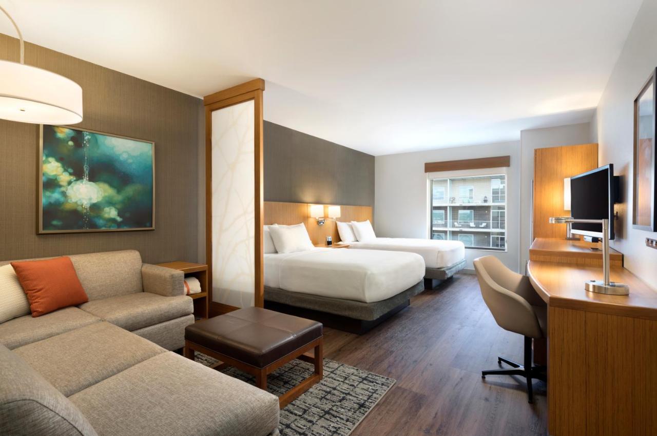 Two Queen Beds with Sofa Bed - High Floor at Hyatt Place Austin Downtown