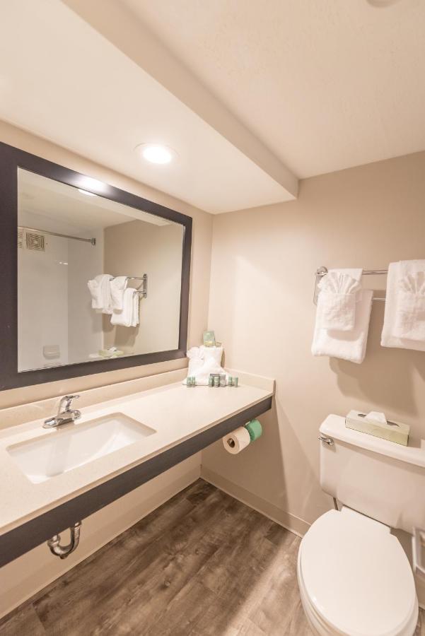 Double Room with Two Double Beds and Accessible Roll-In Shower at SureStay Plus Hotel by Best Western Lehigh Valley