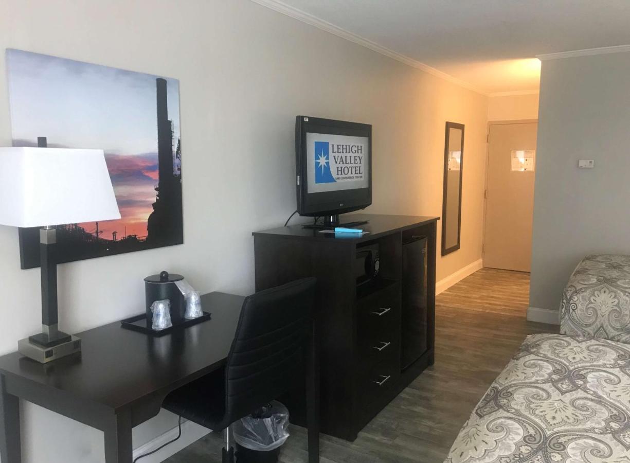 Double Room with Two Double Beds and Accessible Roll-In Shower at SureStay Plus Hotel by Best Western Lehigh Valley