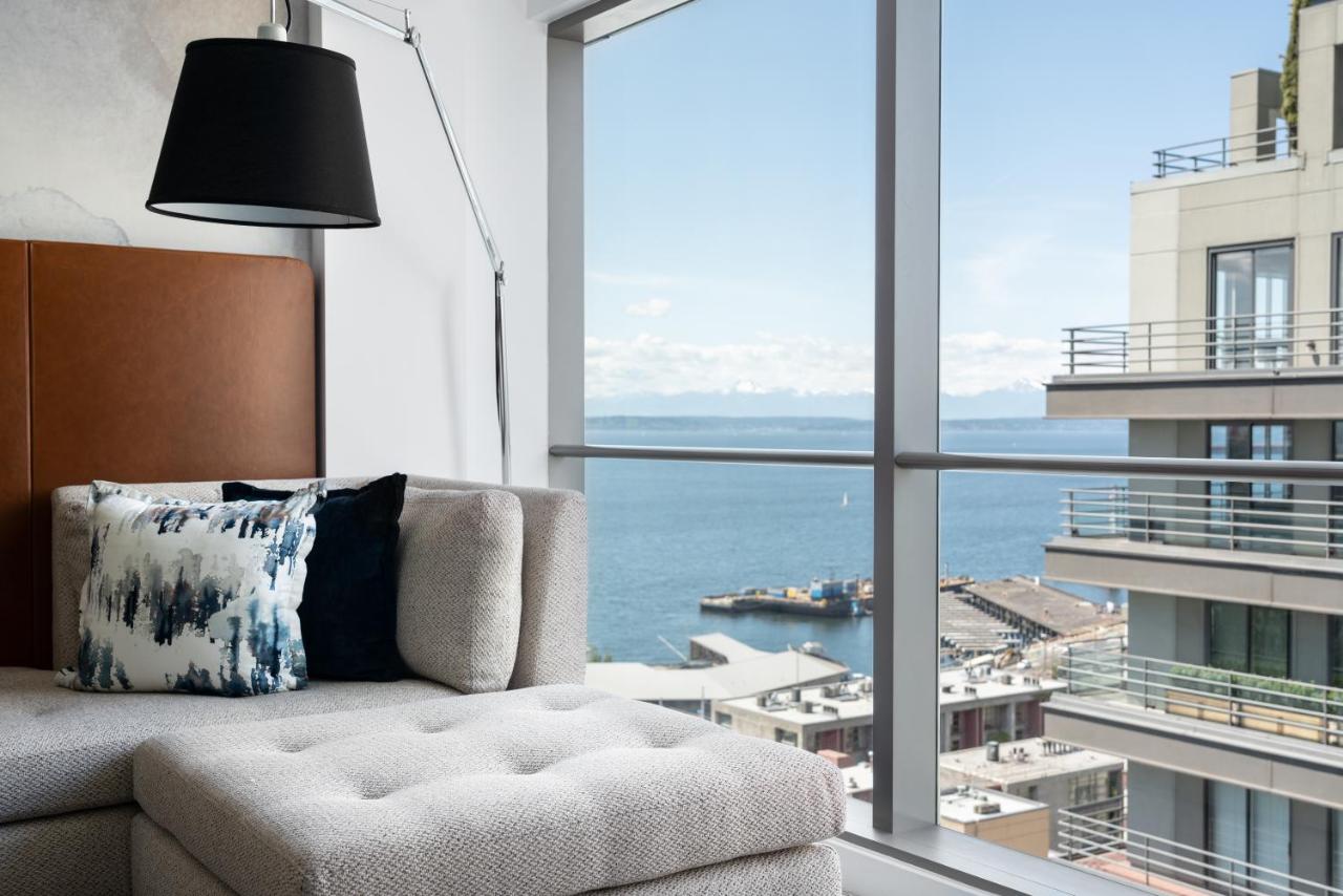 Partial Bay View King Room at Four Seasons Hotel Seattle