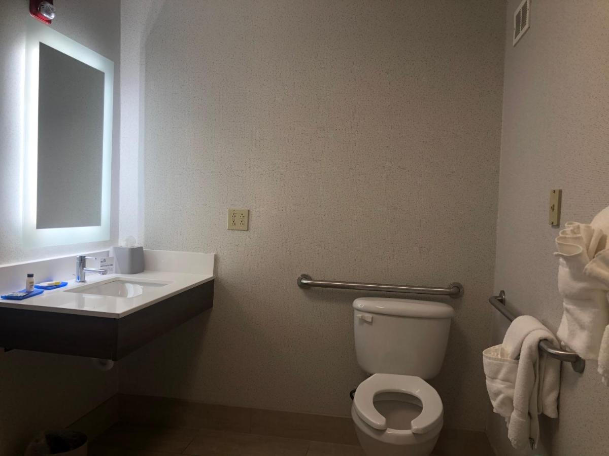 Deluxe King Room with Roll In Shower - Disability Access/Non-Smoking at Holiday Inn Express Rochelle, an IHG Hotel