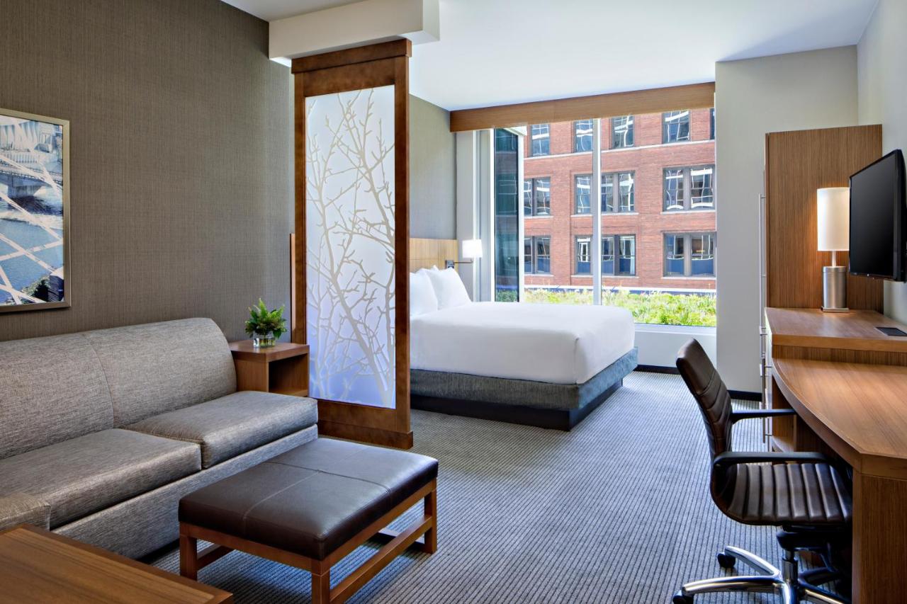 Garden View King Bed at Hyatt Place Grand Rapids Downtown