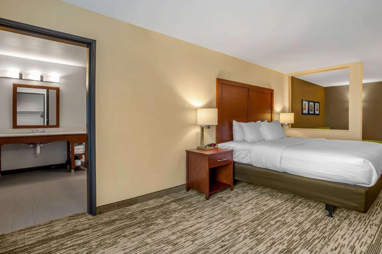 King Suite with Sofa Bed - Non-Smoking at Comfort Inn and Suites Ames near ISU Campus