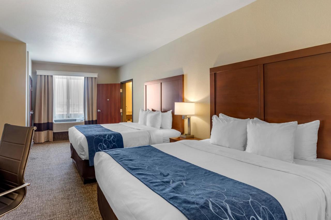 Queen Suite with Two Queen Beds and Sofa Bed - Non-Smoking at Comfort Suites Near Denver Downtown