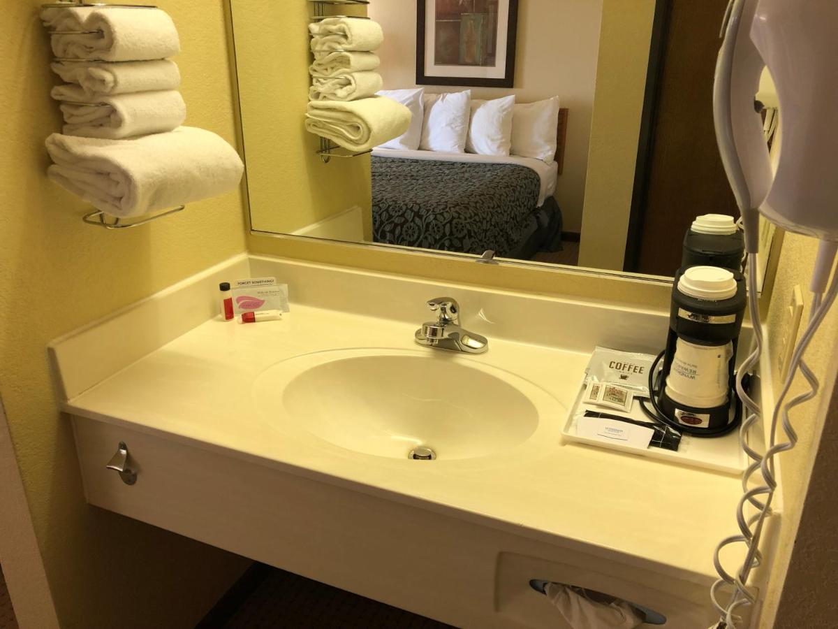 Deluxe Queen Room with Two Queen Beds - Non-Smoking at Days Inn by Wyndham Iron Mountain