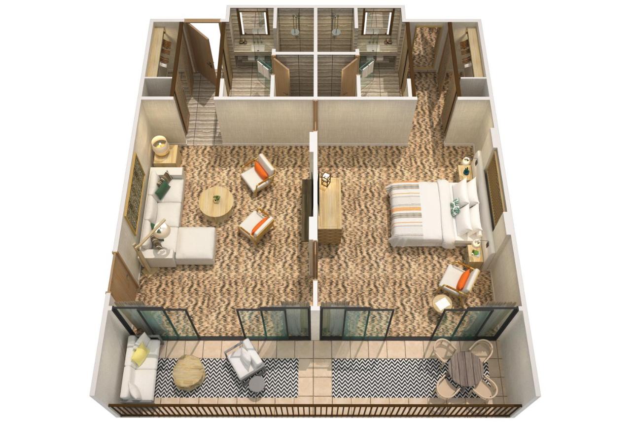 Ocean View Premium One Bedroom Suite Mobility/Hearing Accessible at Mauna Lani, Auberge Collection