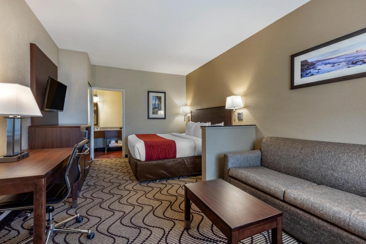 King Suite with Sofa Bed and Pool View - Non-Smoking at Comfort Inn & Suites Orange County John Wayne Airport