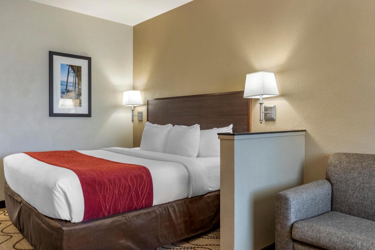 King Suite with Sofa Bed and Pool View - Non-Smoking at Comfort Inn & Suites Orange County John Wayne Airport