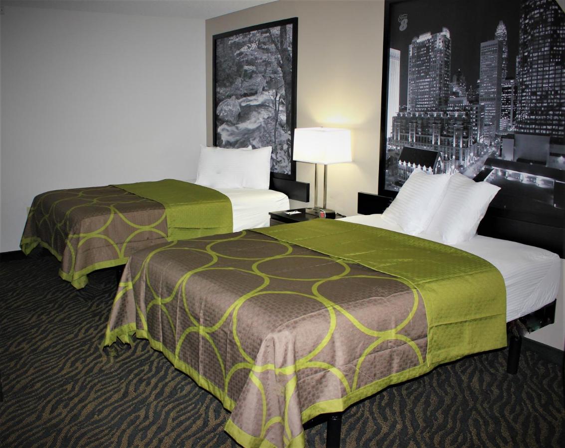 Queen Room with Two Queen Beds - Non-Smoking at Super 8 by Wyndham High Point/Greensboro