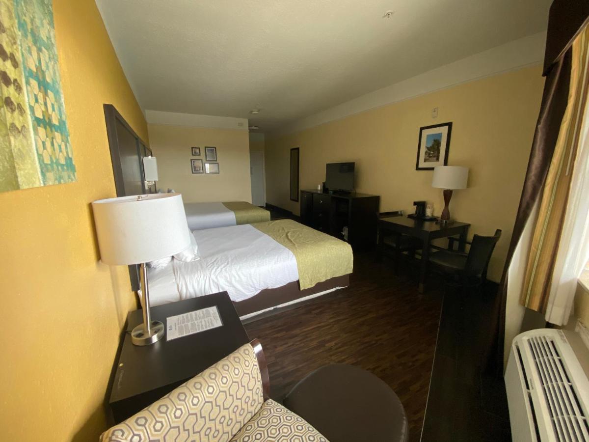 Queen Room with Two Queen Beds with Balcony- Non Smoking at Galveston Beach Hotel