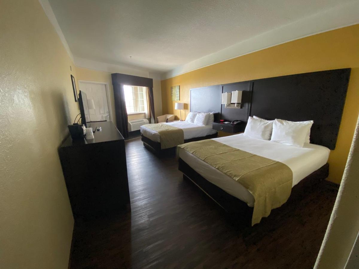 Queen Room with Two Queen Beds with Balcony- Non Smoking at Galveston Beach Hotel