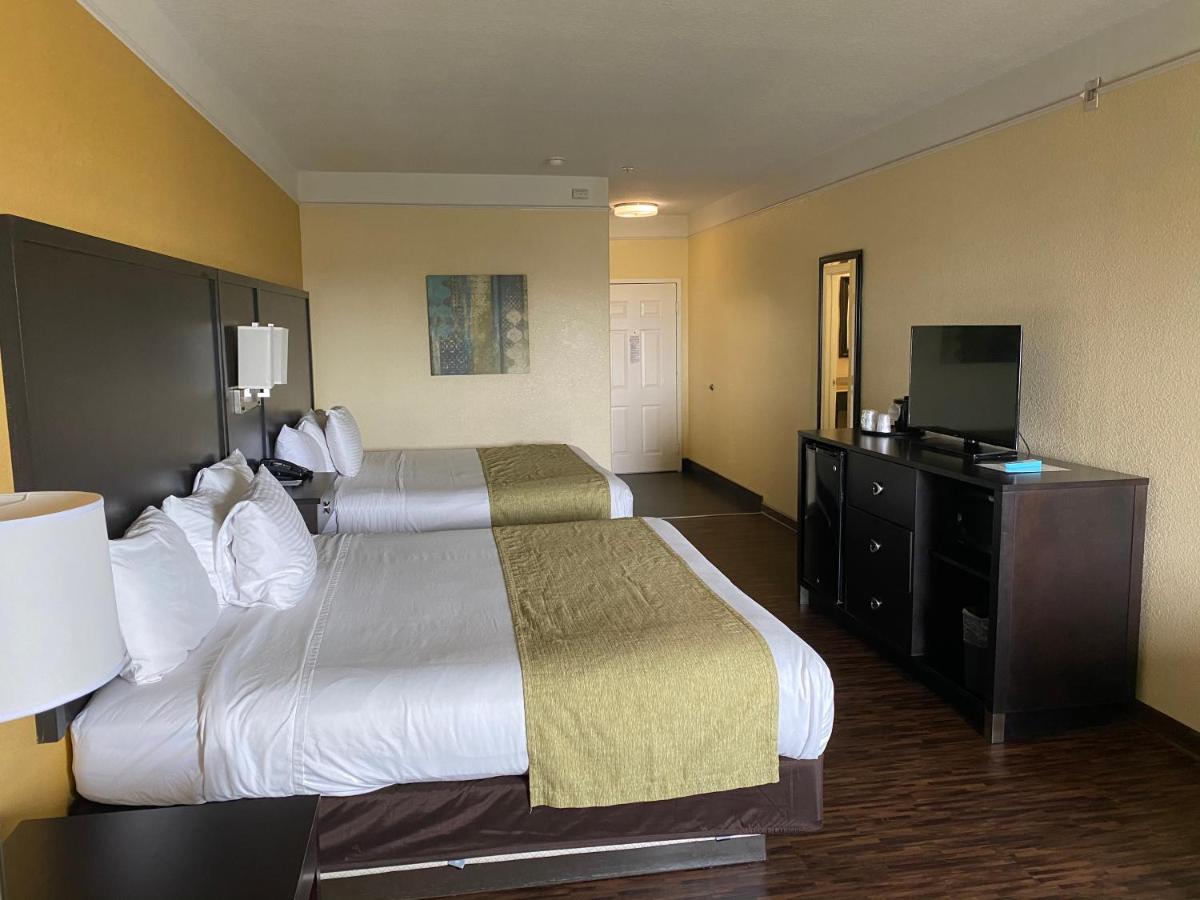 King Room with Two King Beds - Non-Smoking at Galveston Beach Hotel